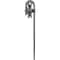 Ekena Millwork Premium Horseshoe Roller Hanger w/ Bolts for Barn Door for 1 3/4" Doors, PC Chrome GB60014R2CR - alternate 4